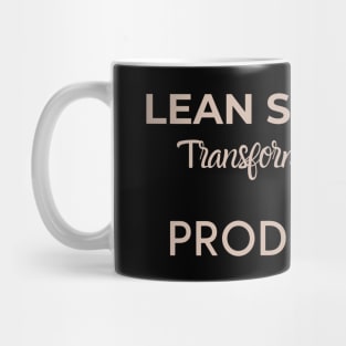 Lean Transformation Team Production Mug